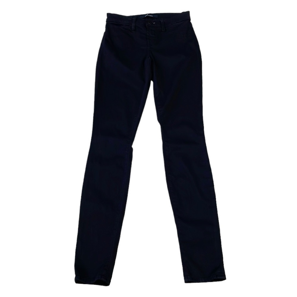 J Brand Jeans Black Super Skinny Stretchy Denim Size 24